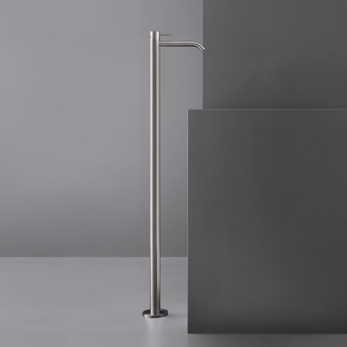Miscelatore per lavabo - MIL20 - CEADESIGN - a pavimento / in acciaio inossidabile / da bagno