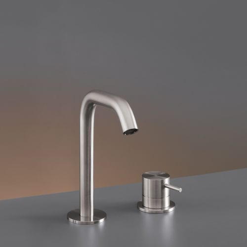 Miscelatore per lavabo - MIL75 - CEADESIGN - da appoggio / in acciaio inossidabile / da bagno