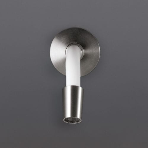 Bocca per lavabo in acciaio inossidabile - FLX01 - CEADESIGN - da parete