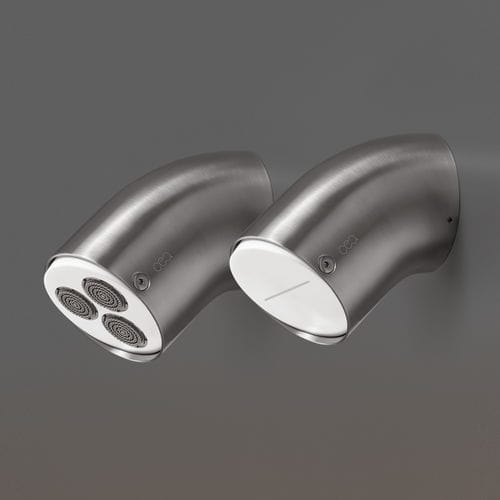 Soffione doccia da parete - FRE189 - CEADESIGN - rotondo / a pioggia / a cascata