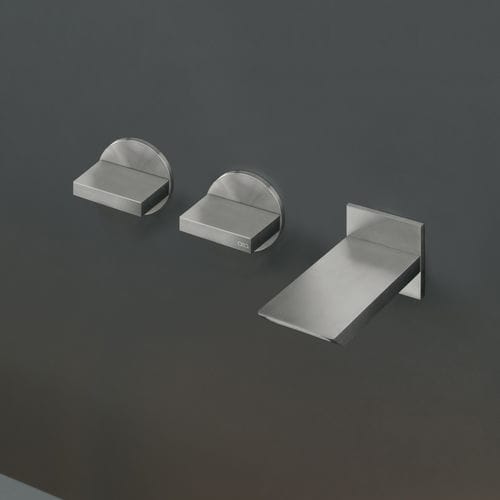 Miscelatore doppio comando per lavabo - BAR23 - CEADESIGN - per bidet / da parete / in acciaio inossidabile