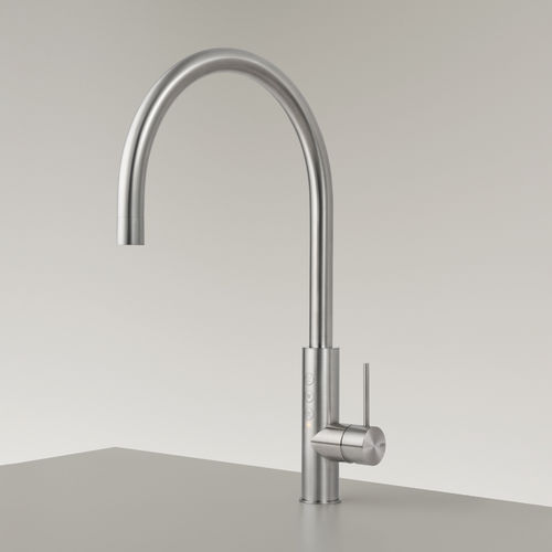 Miscelatore da appoggio - ETW29 - CEADESIGN - in acciaio inossidabile / da cucina / 1 foro