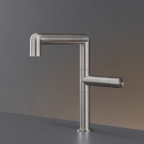 Miscelatore da appoggio - CAR02 - CEADESIGN - in acciaio inossidabile / da cucina / 1 foro