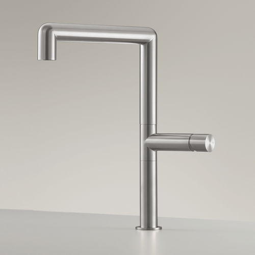 Miscelatore da appoggio - CAR01 - CEADESIGN - in acciaio inossidabile / da cucina / 1 foro