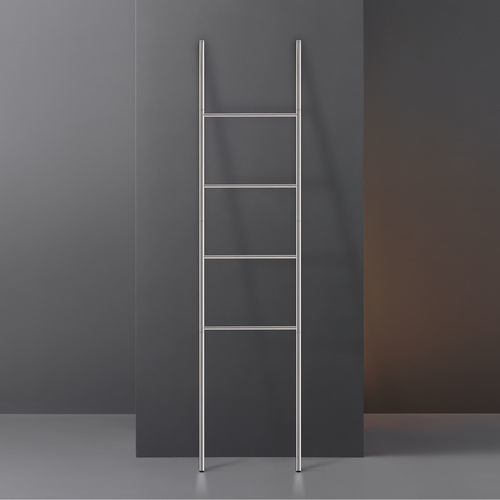Scala portasalviette - STE28 - CEADESIGN - da terra / in acciaio inossidabile / nero