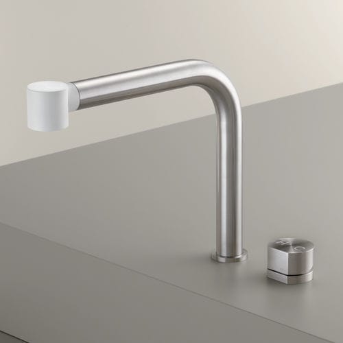Miscelatore da appoggio - NEU55 - CEADESIGN - in acciaio inossidabile / in rame / in bronzo