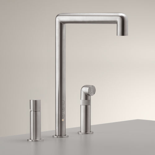 Miscelatore da appoggio - CAR97 - CEADESIGN - elettronico / in acciaio inossidabile / da cucina