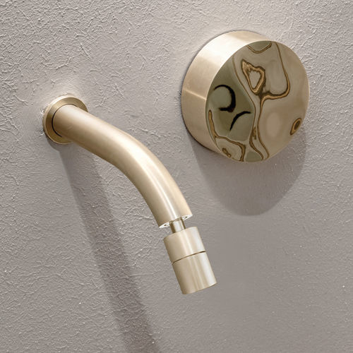 Miscelatore doppio comando per lavabo - ALR04 - CEADESIGN - da parete / meccanico / in acciaio inossidabile