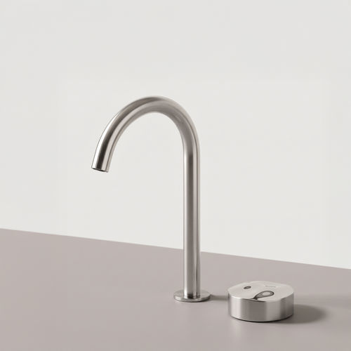 Miscelatore doppio comando per lavabo - ALR06 - CEADESIGN - da appoggio / meccanico / in acciaio inossidabile