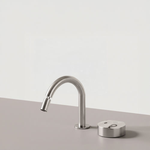 Miscelatore doppio comando per lavabo - ALR08 - CEADESIGN - da appoggio / meccanico / in acciaio inossidabile