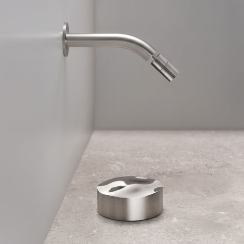 Miscelatore doppio comando per lavabo - ALR09 - CEADESIGN - da parete / meccanico / in acciaio inossidabile