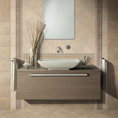 Piastrella in ceramica - PALLADIO - CERAMICA ALTA - levigata / da bagno / da pavimento
