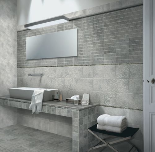 Piastrella in ceramica - PIETRA - CERAMICA ALTA - levigata / da bagno / da parete