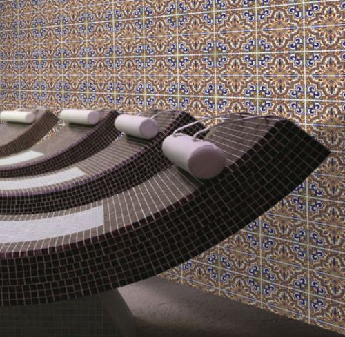 Piastrella fatta a mano - LAYAL - CERAMICA CAS - in ceramica / a rilievo / da bagno
