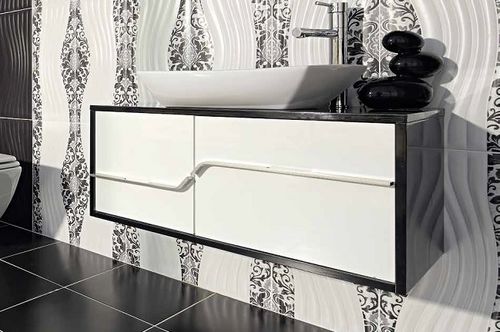 Piastrella in ceramica - CHICAGO - CLEOPATRA GROUP - levigata / 3D / da bagno