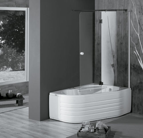 Vasca da bagno doccia d'angolo - WAP BOX - COLACRIL - da incasso / in acrilico
