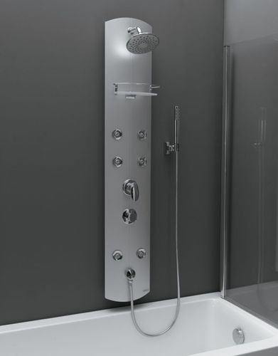 Colonna doccia da parete - COLACRIL - contemporanea