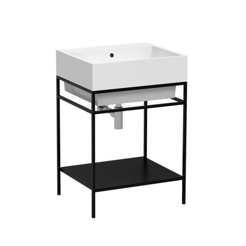 Supporto per lavabo in metallo - VOLANT - COLAVENE - in ceramica