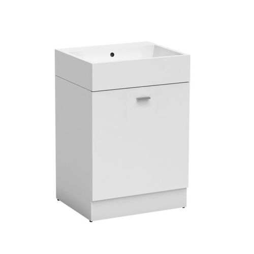 Mobile lavabo da appoggio - VOLANT - COLAVENE - in legno / in ceramica / contemporaneo