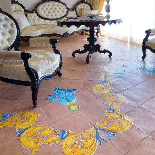 Piastrella in terracotta - DE MAIO FRANCESCO - levigata / da interno / da esterno