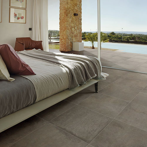Piastrella in gres porcellanato - APPROACH - DOM CERAMICHE - levigata / da interno / da esterno