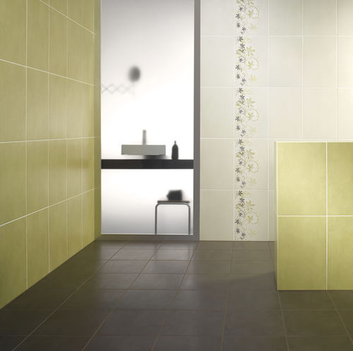 Piastrella in ceramica - CONCRETE - DOMINO - levigata / da interno / da bagno