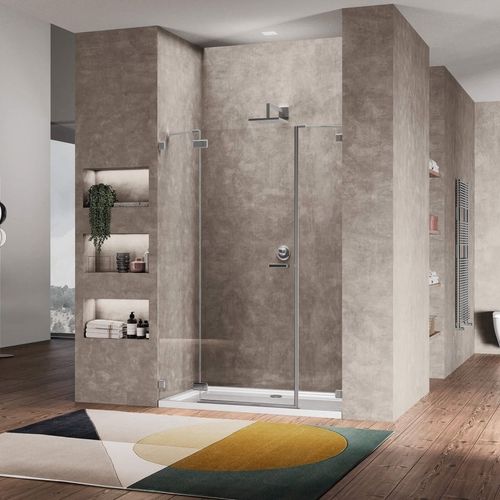 Parete doccia battente - G0-TN3 L  - DUKA - in vetro temprato / su misura