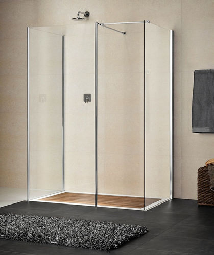 Parete doccia battente - LIBERO 4000: PE 6W GF , PE 6WK - DUKA - d'angolo