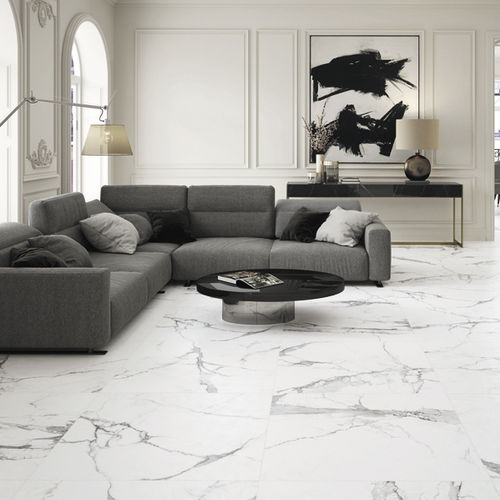Piastrella in gres porcellanato - LE BLANC - NEW CLASSIC - DURSTONE - opaca / da interno / da pavimento