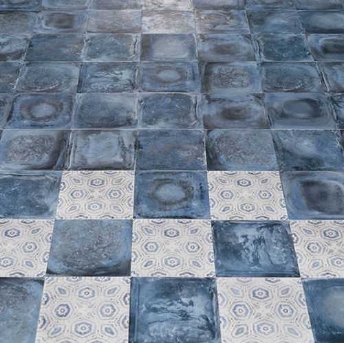 Piastrella in ceramica - BETONART - ECO CERAMICA - da interno / da pavimento / 20x20 cm