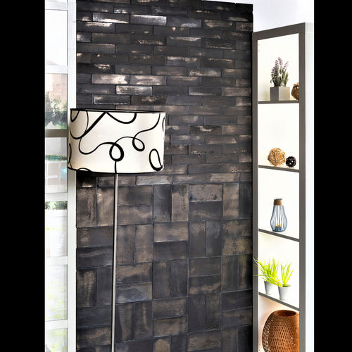 Piastrella in ceramica smaltata - ECO CERAMICA - da interno / da parete / rettangolare
