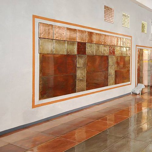 Piastrella in ceramica - AUTENTICA - ECO CERAMICA - satinata / metallizzato / da interno