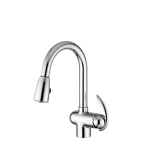 Miscelatore da appoggio - RAMSES: 72067 - EMMEVI RUBINETTERIE - in metallo cromato / da cucina / 1 foro
