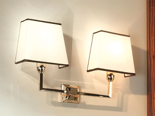 Applique classica - TAGES - ETRURIA - in ottone / per stanza da bagno / LED