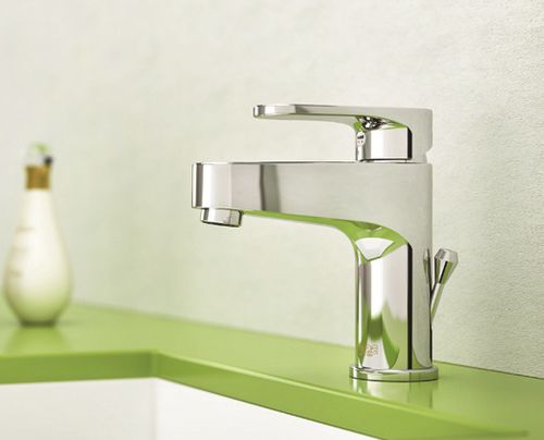 Miscelatore per lavabo - 75 CR 6520 - FIORE RUBINETTERIE - da appoggio / in metallo cromato / da bagno