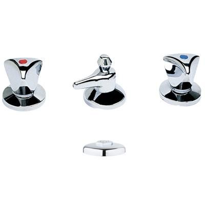 Miscelatore doppio comando per bidet - 24 CR 0248 - FIORE RUBINETTERIE - da appoggio / in metallo cromato / da bagno