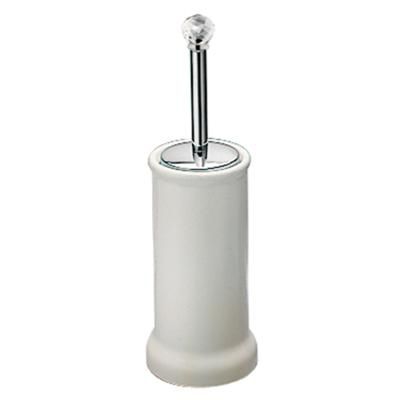 Scopino per WC in cromo - 19 CR A301 - FIORE RUBINETTERIE - in cristallo / in ceramica / a pavimento