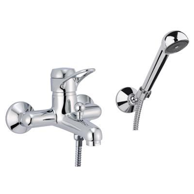 Miscelatore per vasca - 38 CR 1000 - FIORE RUBINETTERIE - da parete / in metallo cromato / da bagno