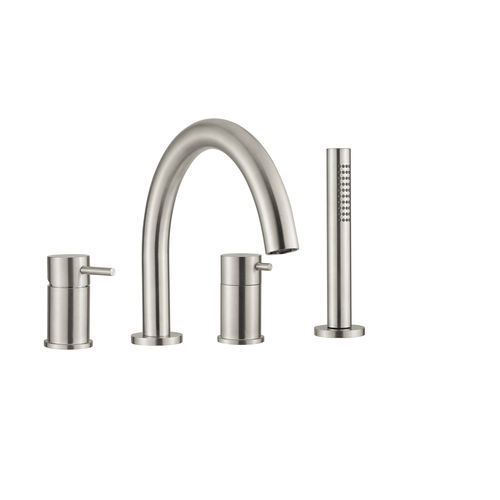 Miscelatore da vasca - 440AI7155 - FIORE RUBINETTERIE - da appoggio / in acciaio / da bagno