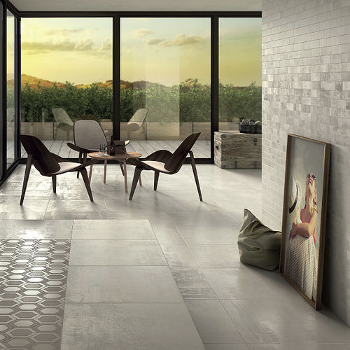 Piastrella in ceramica - METAL ART - Ceramica Gazzini - levigata / da interno / da parete