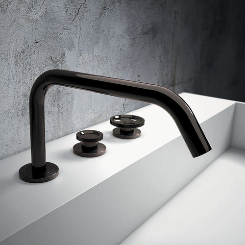 Miscelatore doppio comando per lavabo - TIB13 - GEDA - da appoggio / in ottone cromato / da bagno
