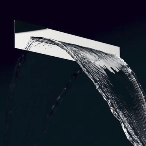 Soffione doccia da parete - CAS6 - GEDA - rettangolare / a cascata