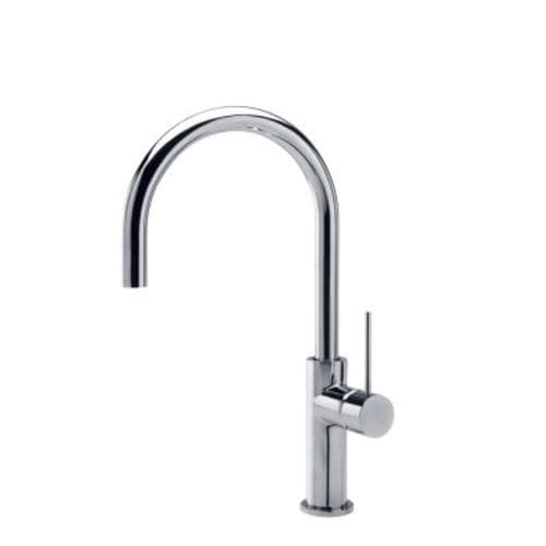 Miscelatore da appoggio - KT21S - GEDA - in ottone cromato / da cucina / 1 foro