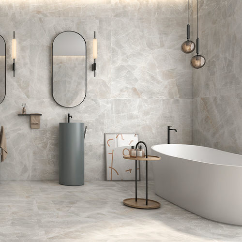 Piastrella in gres porcellanato - FROZEN  - GEOTILES - levigata / da interno / da bagno