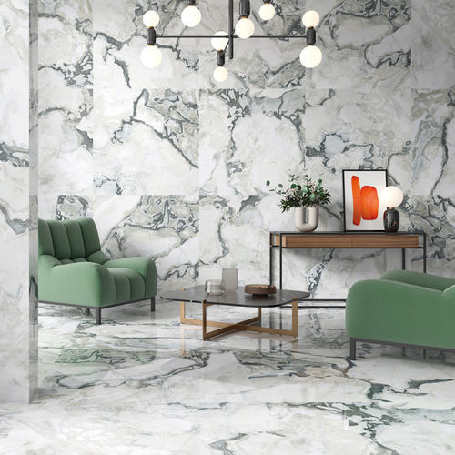 Piastrella in gres porcellanato - OYSTER - GEOTILES - opaca / levigata / da interno