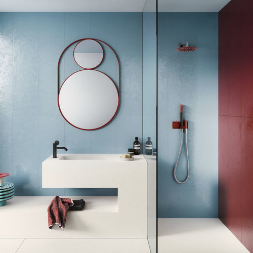 Piastrella in gres porcellanato - LCS 1 - GIGACER - lucida / da interno / da esterno