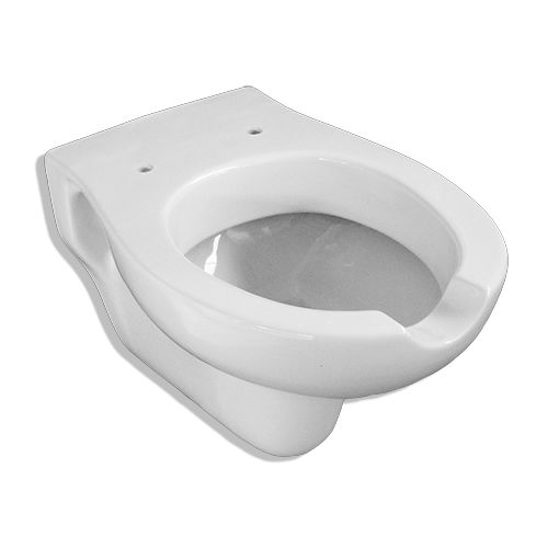 WC sospeso - D056A/0 - GOMAN - in ceramica / per struttura sanitaria / rotondo
