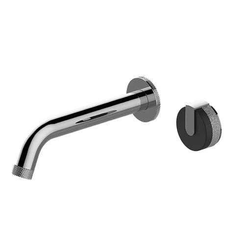Miscelatore per lavabo - E-11536-T - GRAFF - da parete / in metallo cromato / da bagno