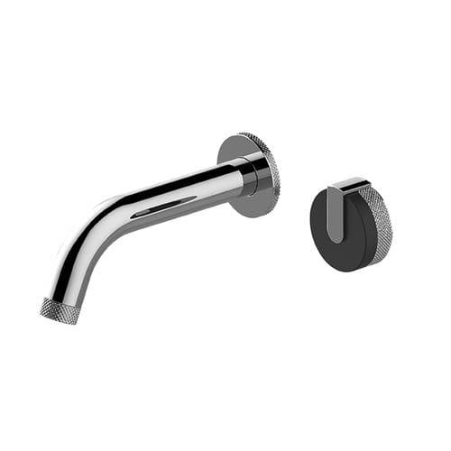 Miscelatore per lavabo - E-11535-T - GRAFF - da parete / in metallo cromato / da bagno