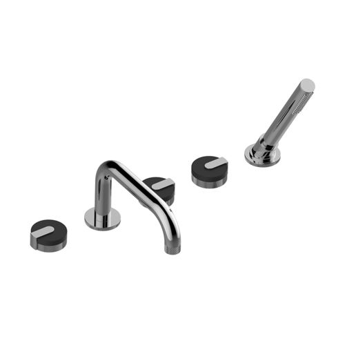 Miscelatore doppio comando da doccia - E-11551 - GRAFF - per vasca / da appoggio / in metallo cromato